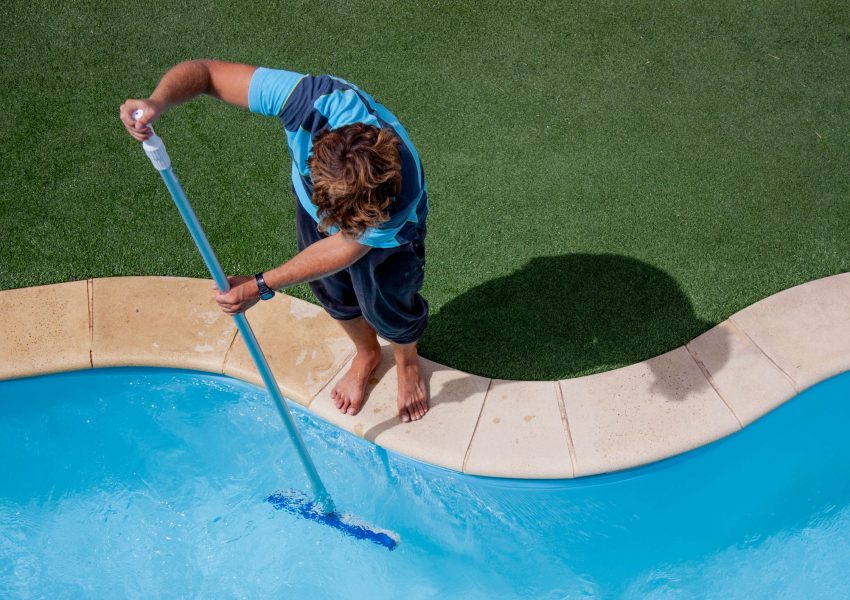 pool filtration system working